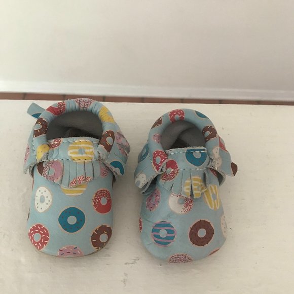 freshly picked donut moccasins